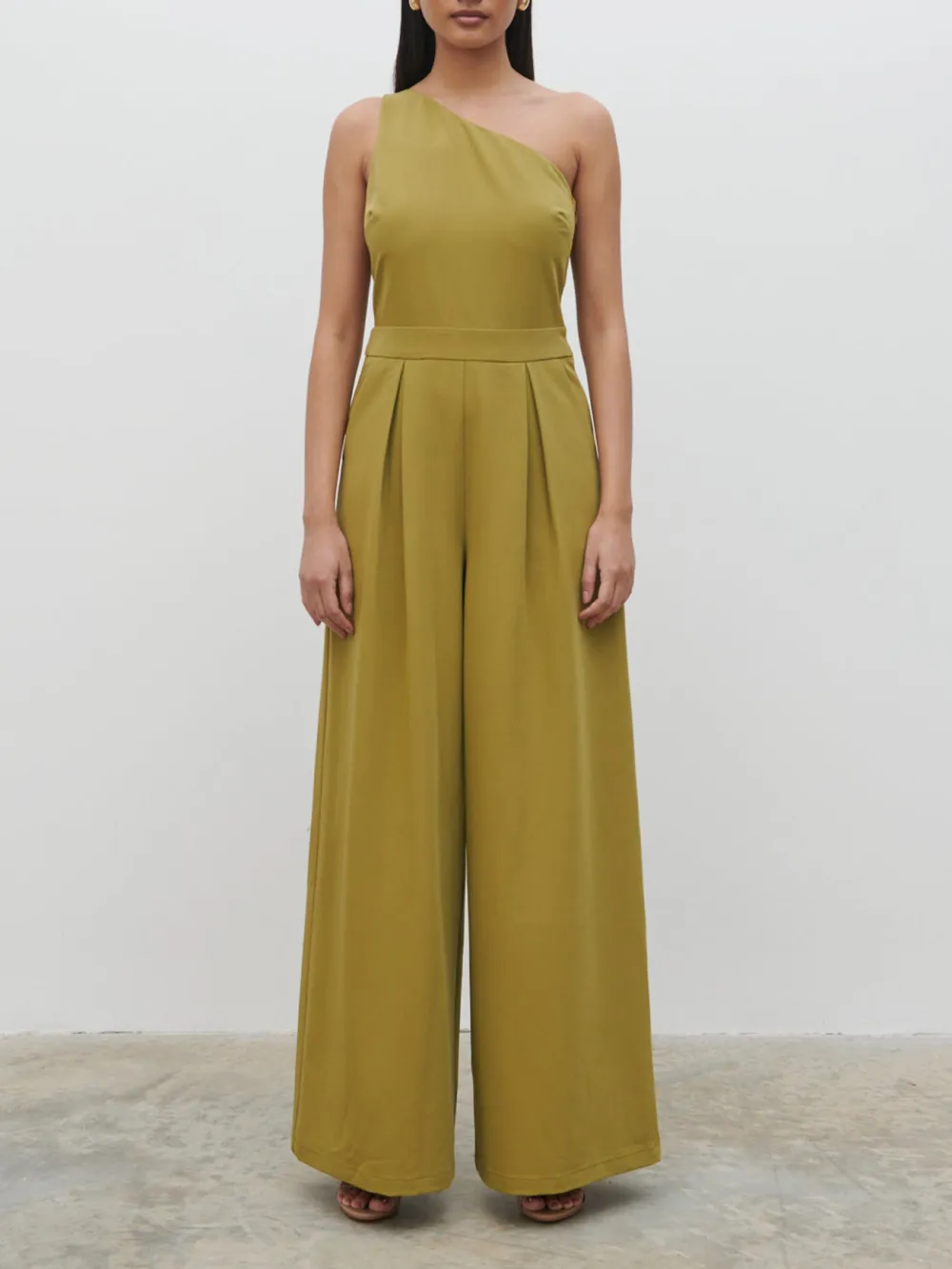 One Shoulder Jumpsuit