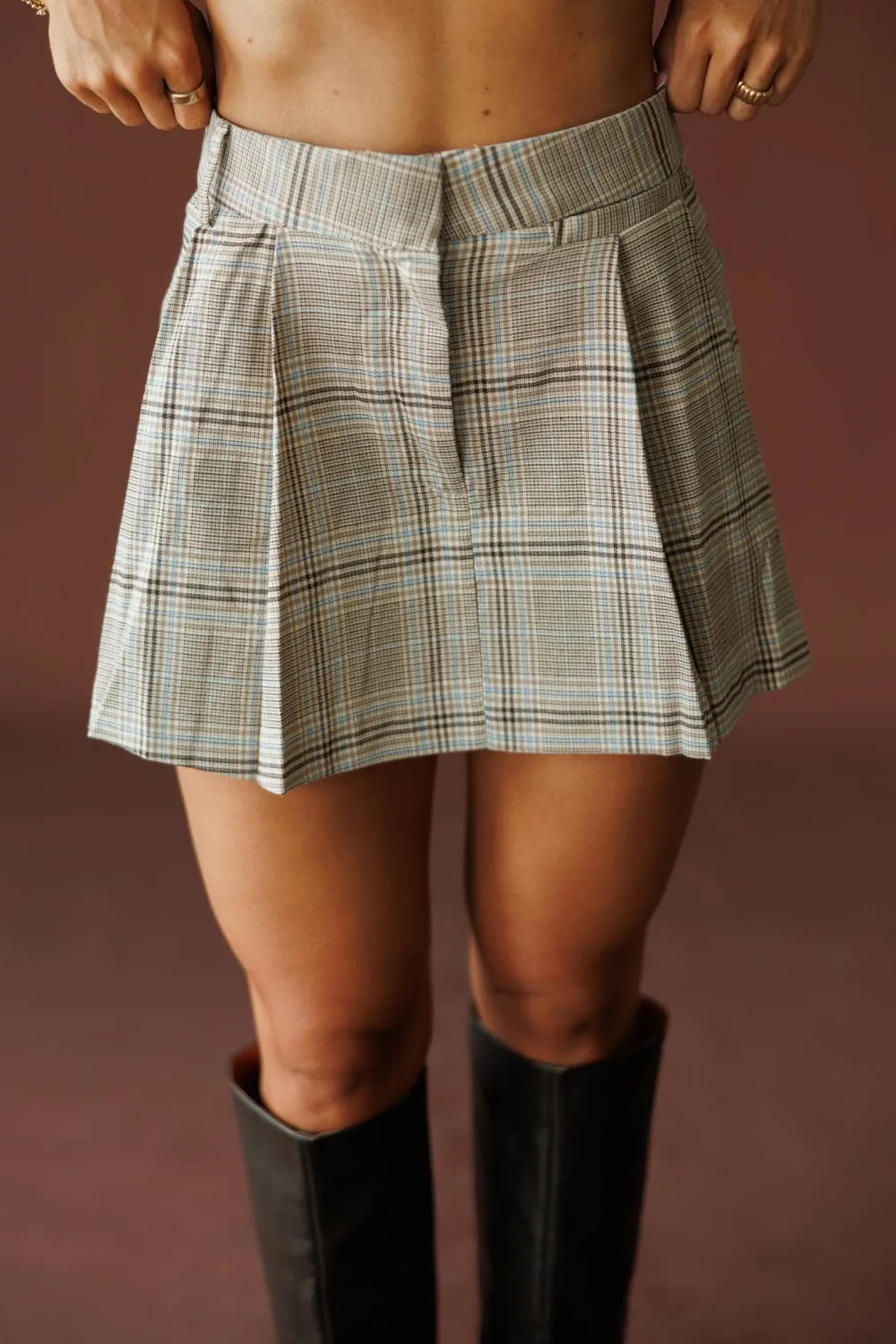 Everyday Plaid Skort