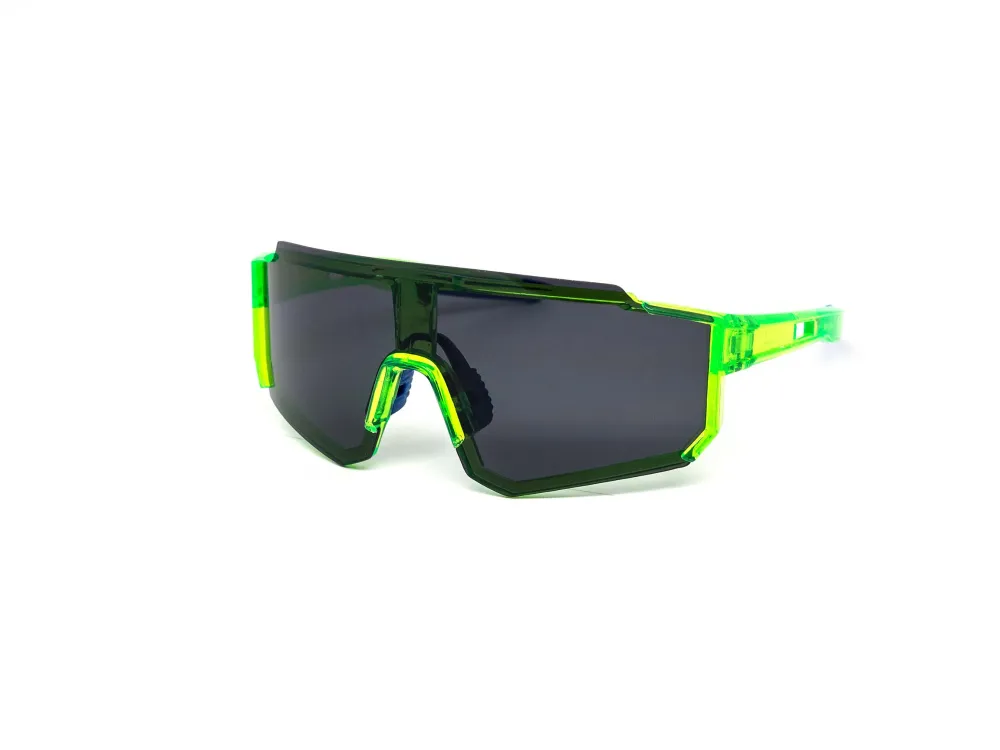 12-Pack Sport Shield Dark Lens Performance Sunglasses