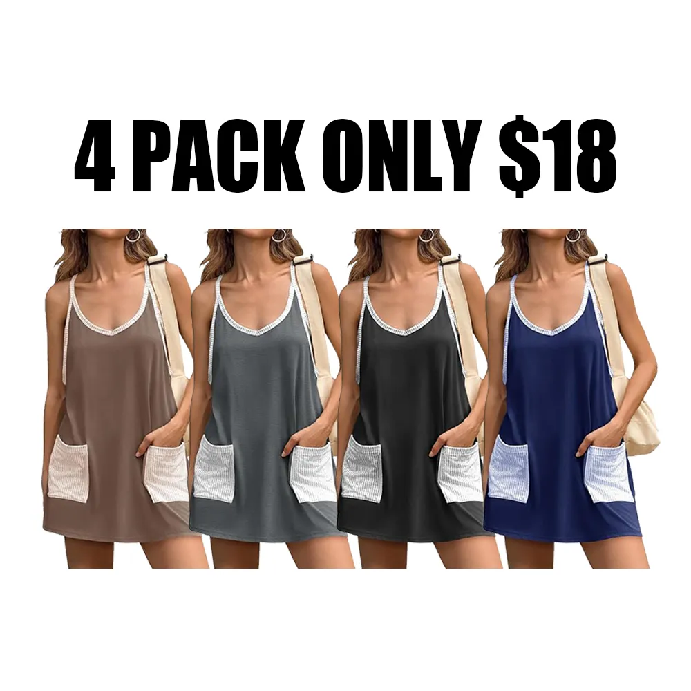 Women's Summer Mini Dress-🔥8-Pack - Only $24