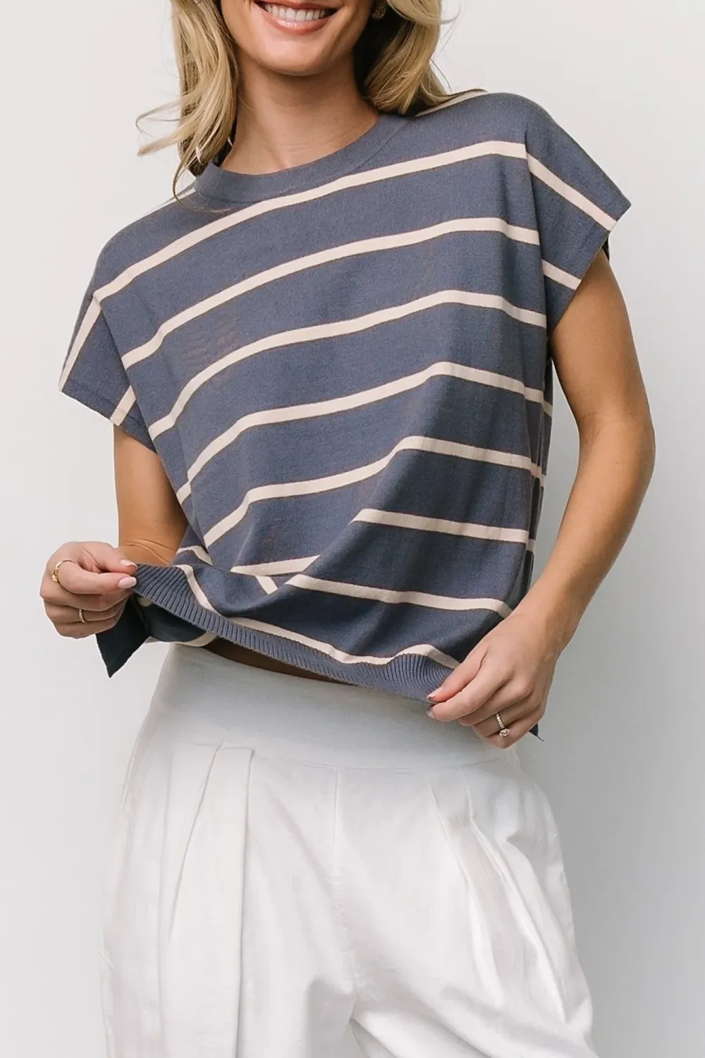 Versatile Striped Casual Breathable Short-Sleeved Shirt