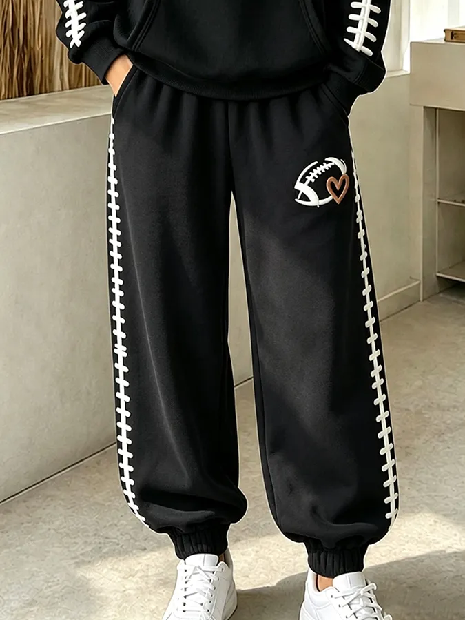 Women'S Rugby Enthusiasts Casual Loose Sweatpants