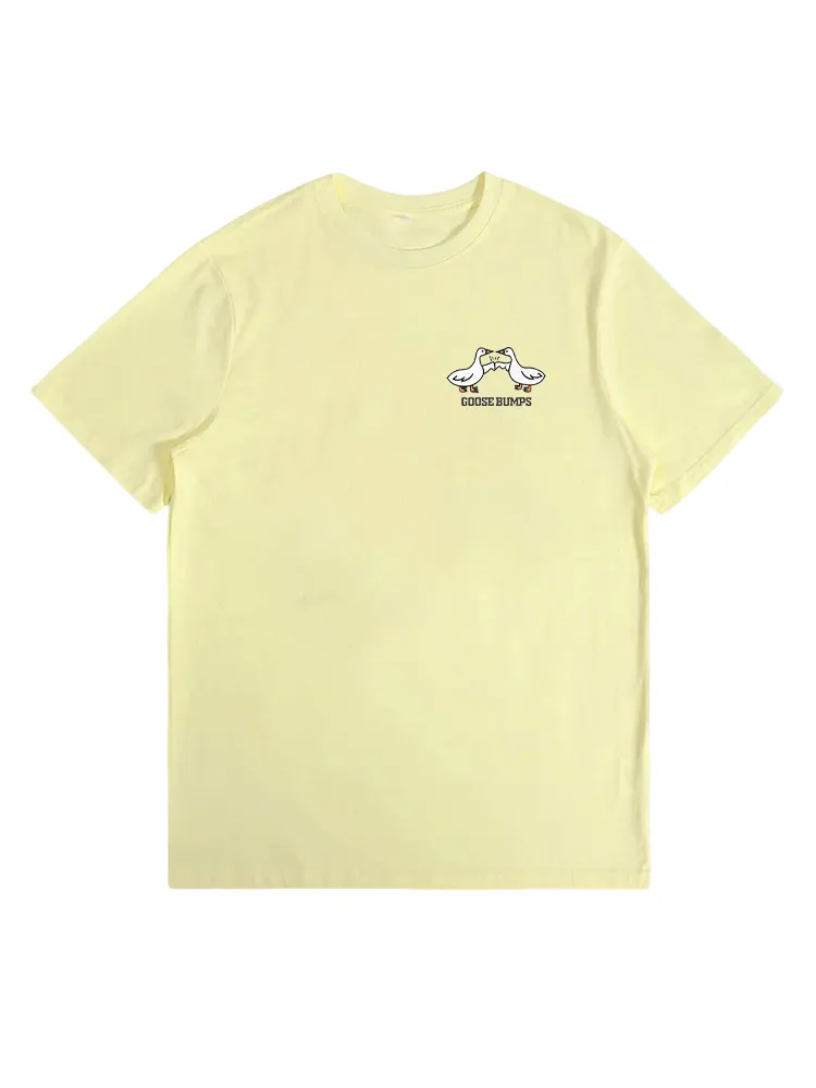 Casual Style Crew Neck Vintage T-Shirt