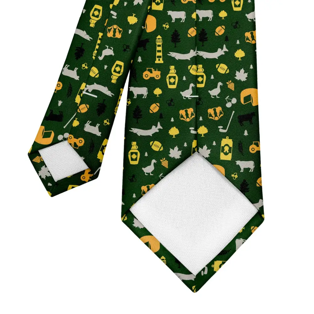 Timeless Heritage Emblem Statement Necktie
