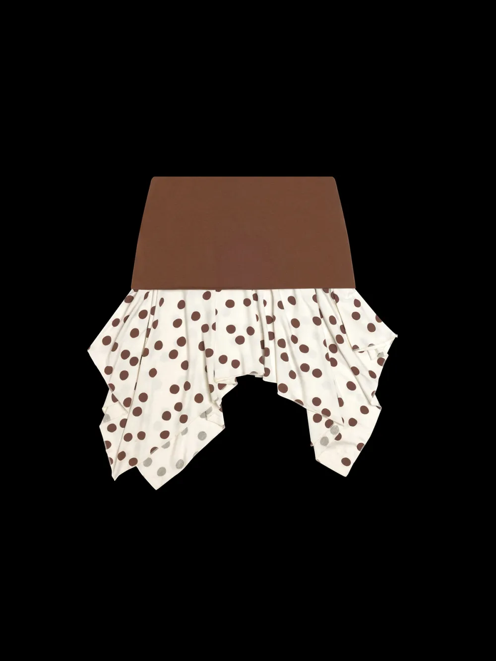 Casual Style Polka Dot Skirt