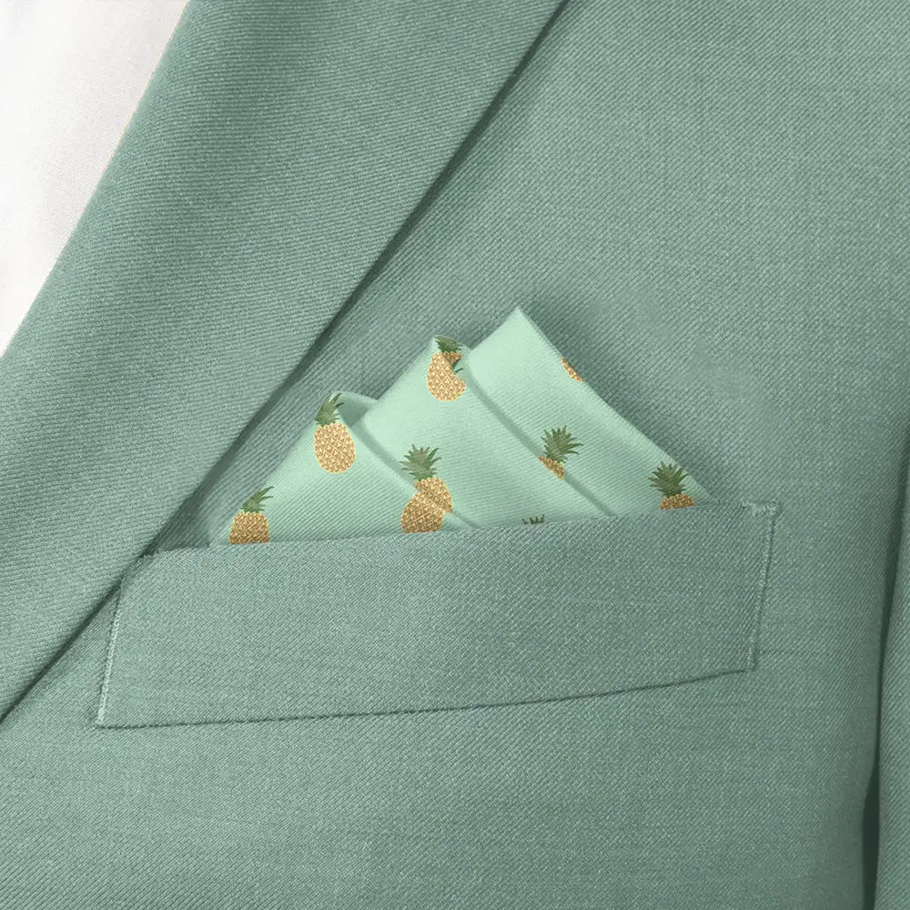 Versatile Neat Novelty Food And Drink Motif Pocket Square