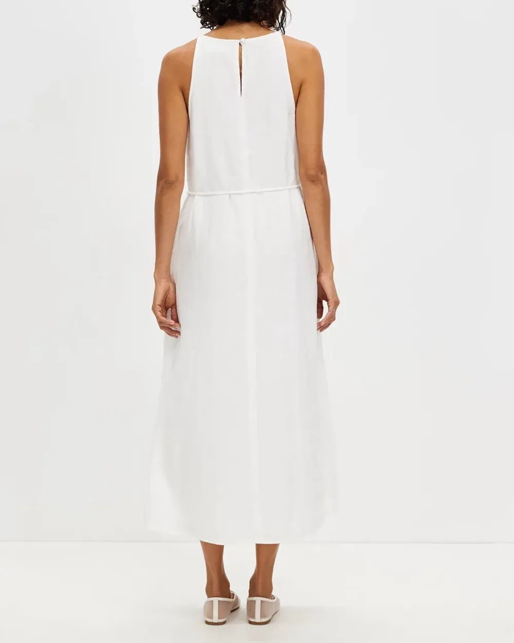 Linen Maxi Dress
