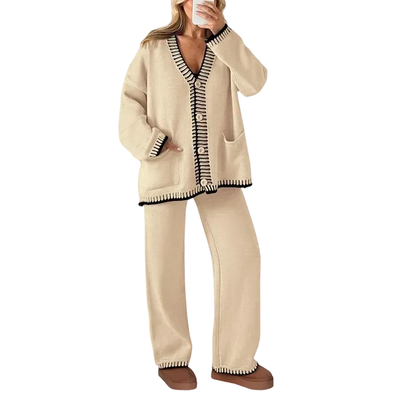 Women's two-piece winter knitted set[CLEARANCE ONLY FOR TODAY]