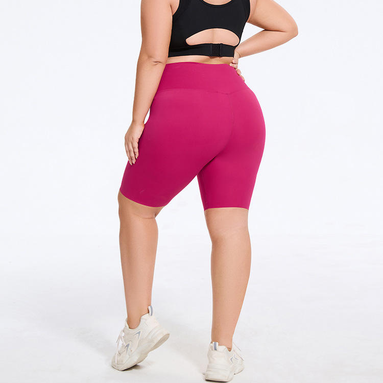 Breathable Plus Size Biker Shorts