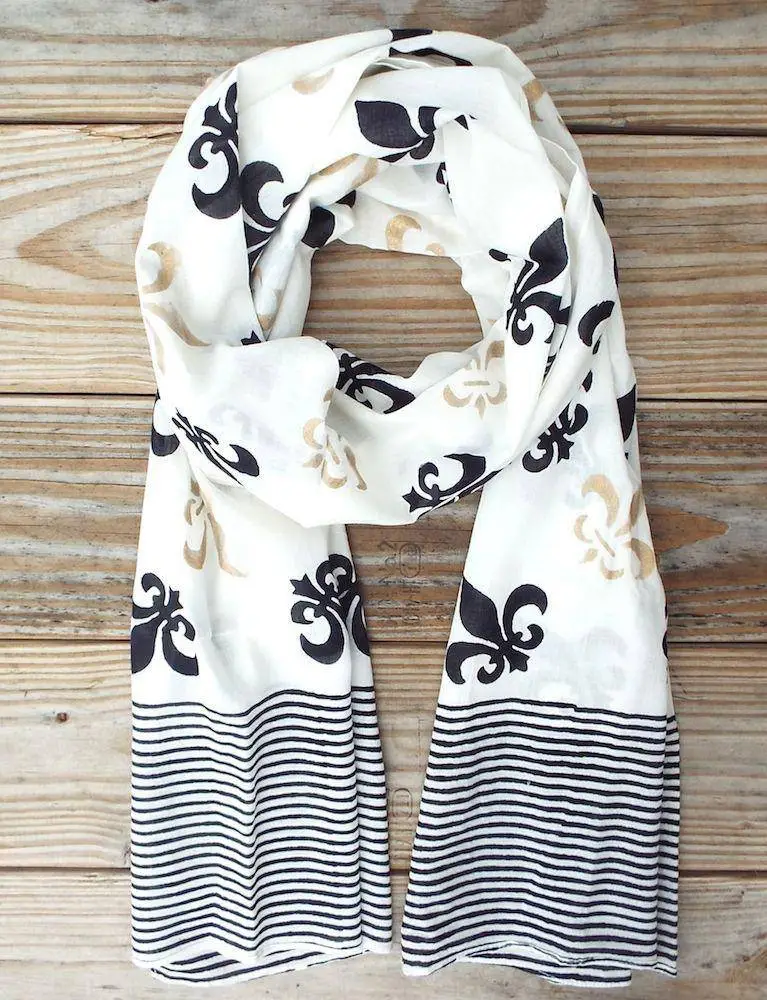 Fleur De Lis Scarf