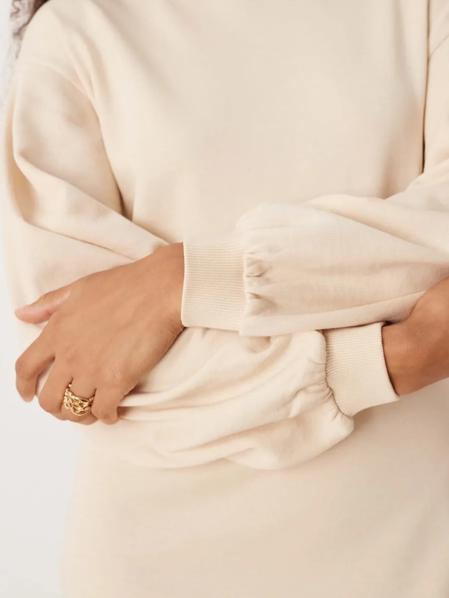 Side Slit Long Sleeve Dress