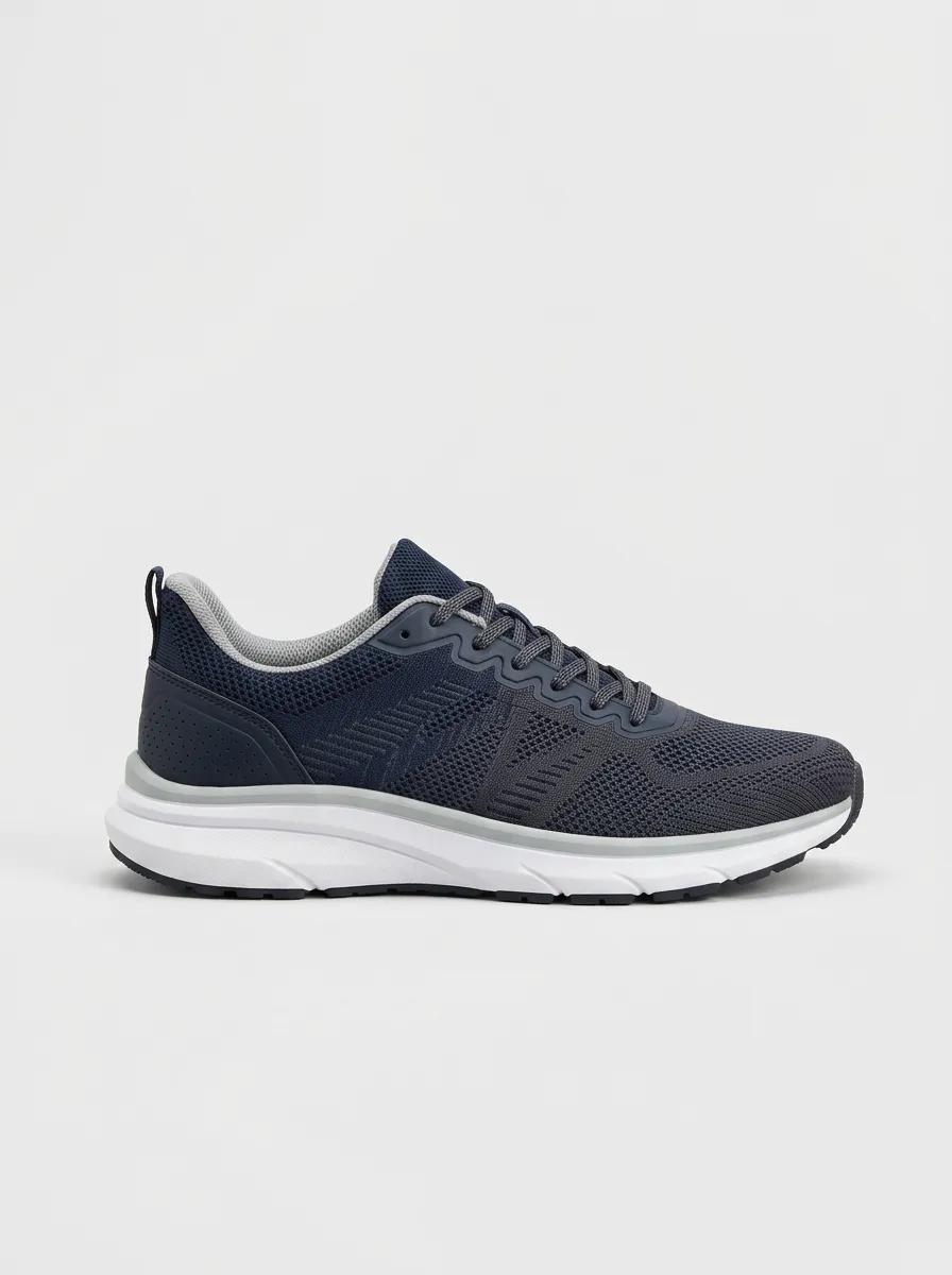 Contemporary Mesh Graphic Style Men's Running Shoes