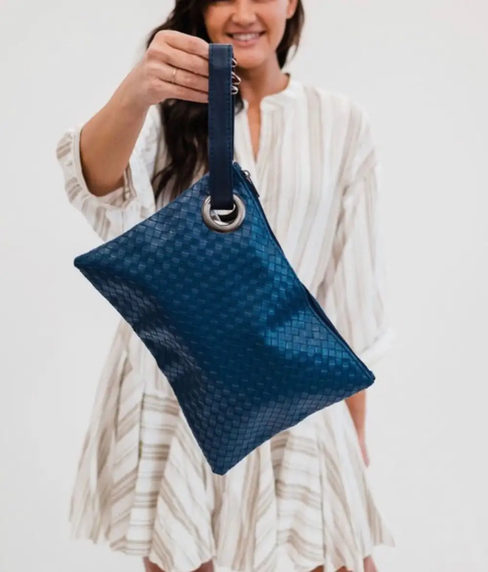 Braided Dainty Clutch