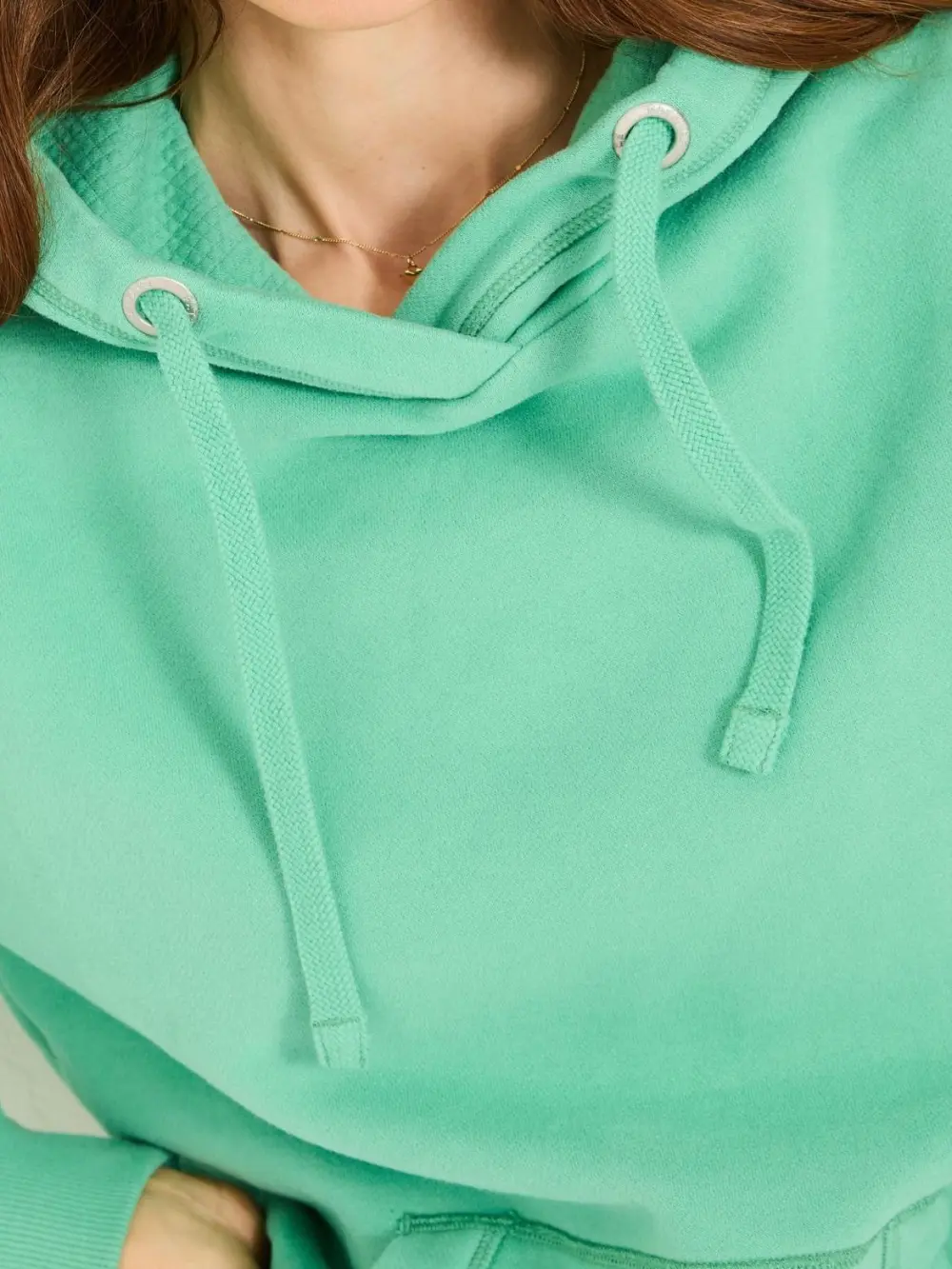 Izzy Jade Green Overhead Hoodie