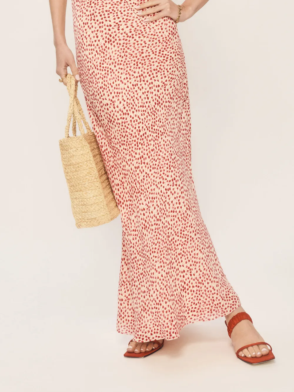 Short Sleeve Floral Print Maxi Dress