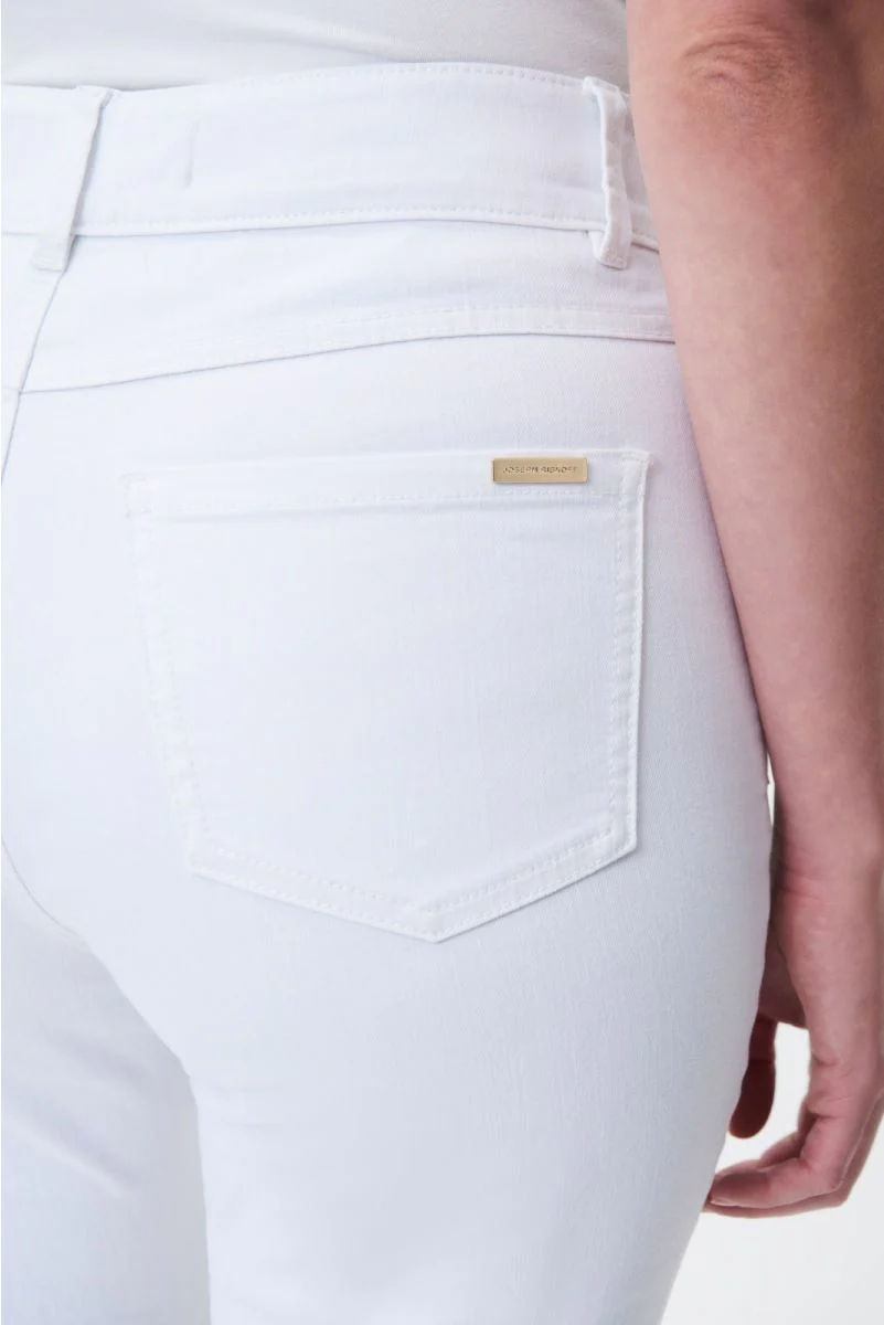 White Flared High - Waist Jeans