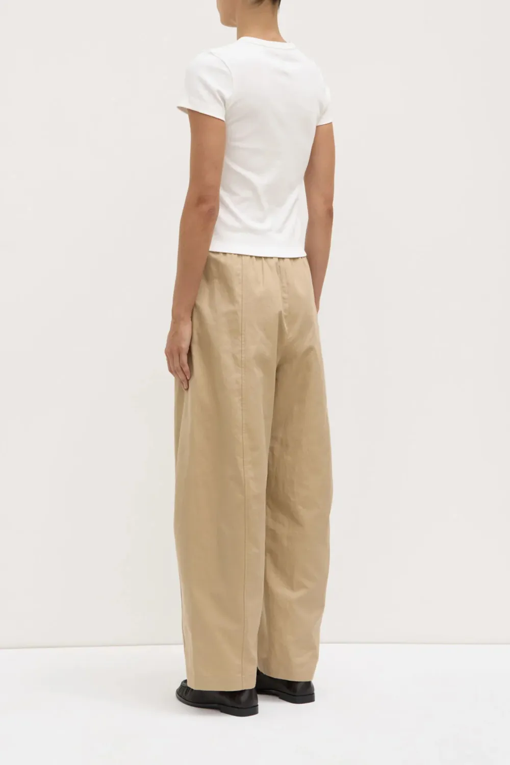 Cotton And Linen Blended Pants