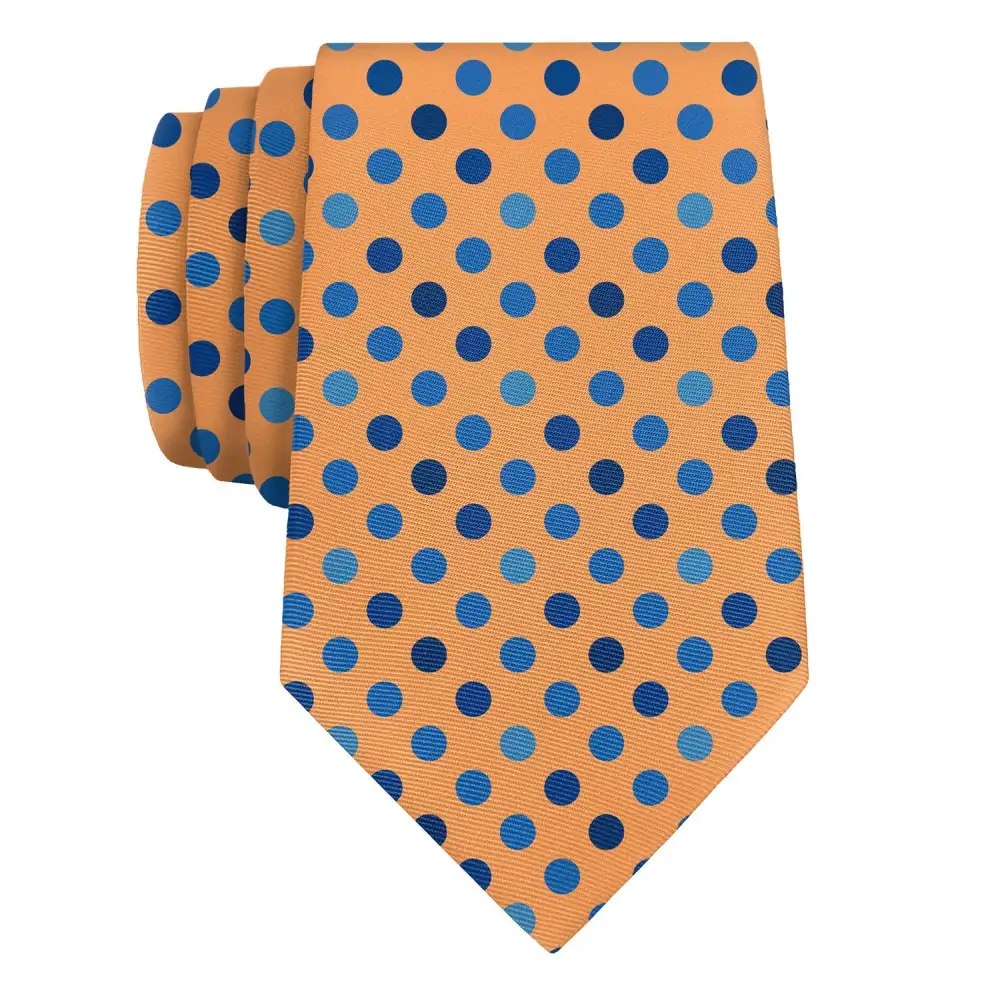 Polished Dot Pattern Necktie