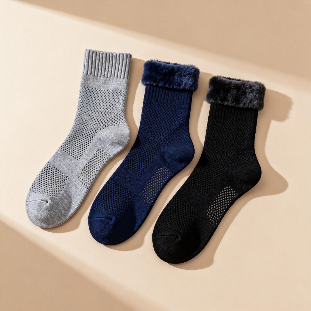 Winter Warmth and Odor-Control Socks