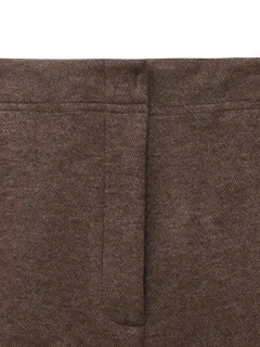 Stretch Women Overlength Knit Pants