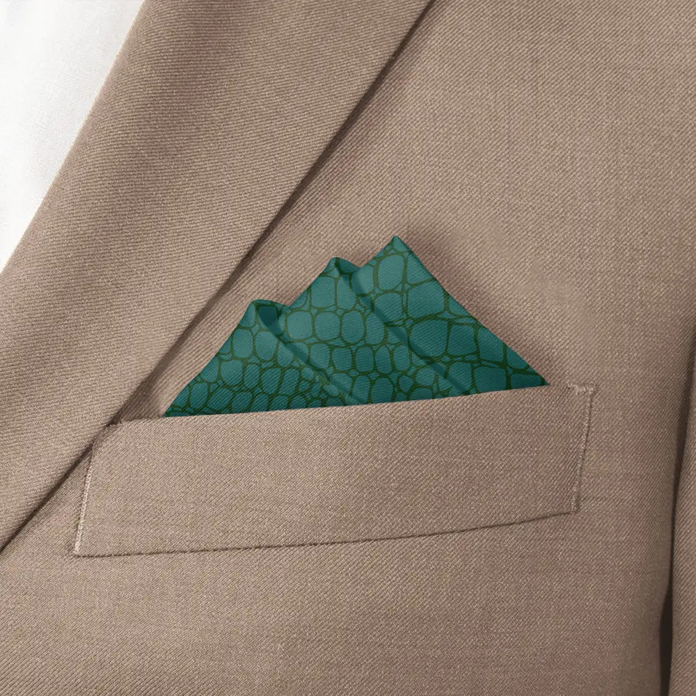Tailored Clean Novelty Animal Motif Pocket Square