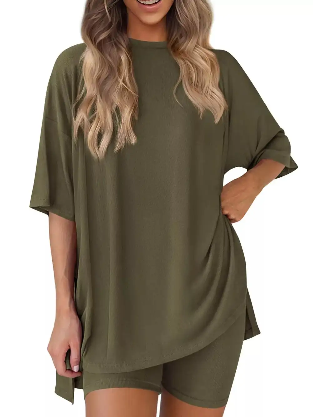 Half Sleeve T Shirt and Shorts Set