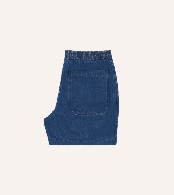 Cotton Drawstring Shorts Casual Style