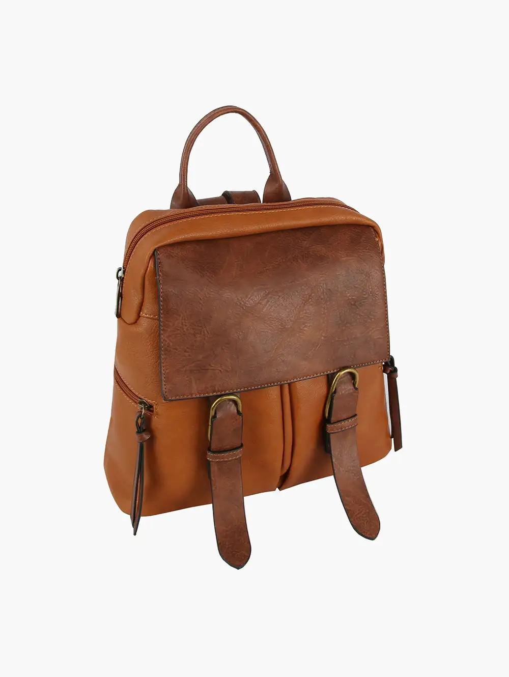 Textured Travel Backpack Purse