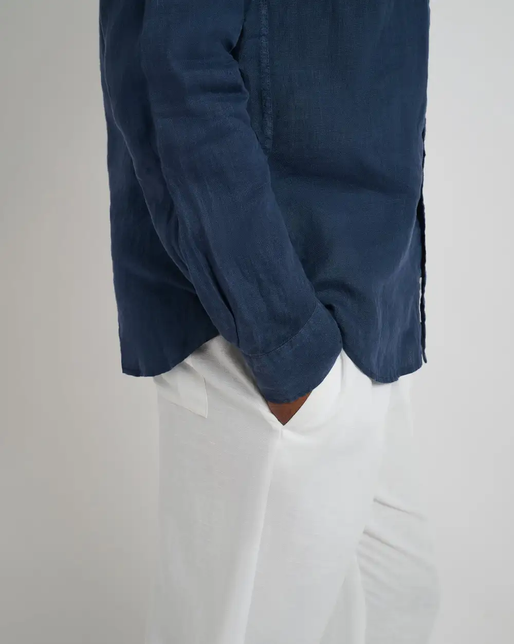 Lightweight Linen Drawstring Pants