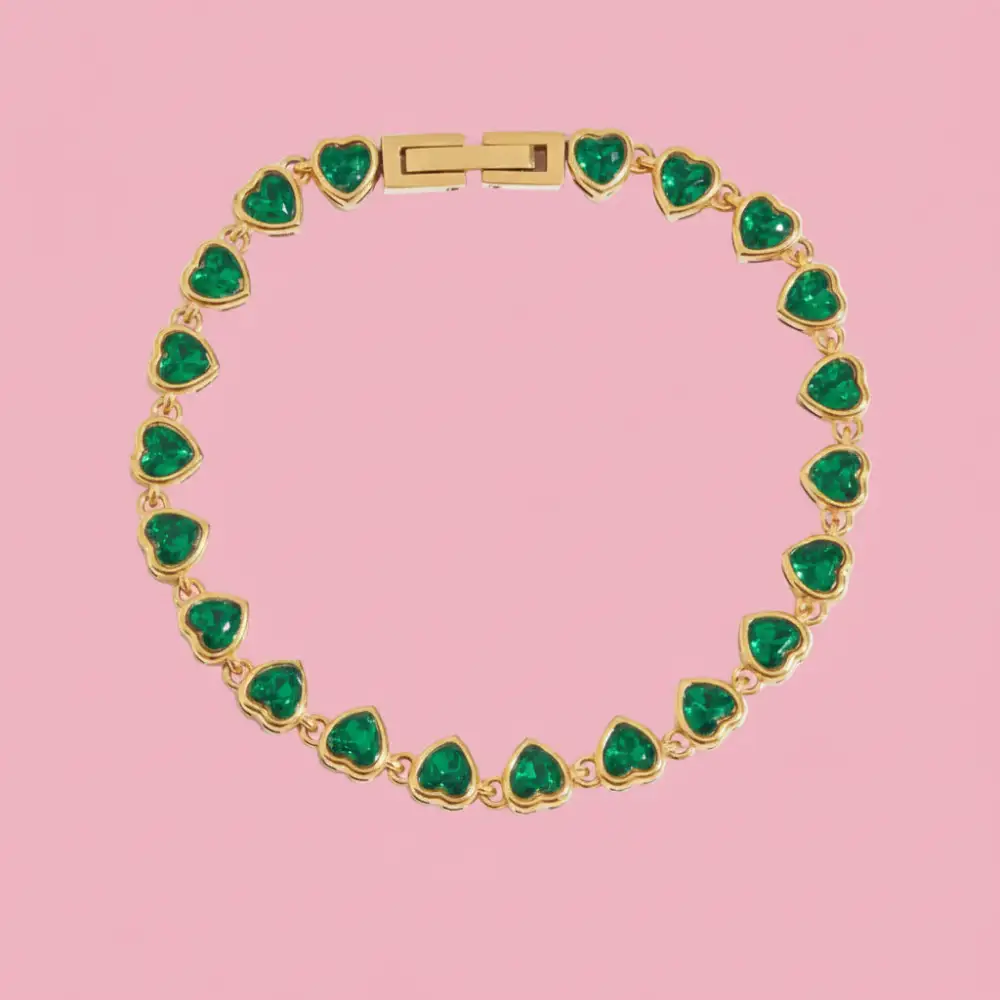 Refined Heart Bracelet