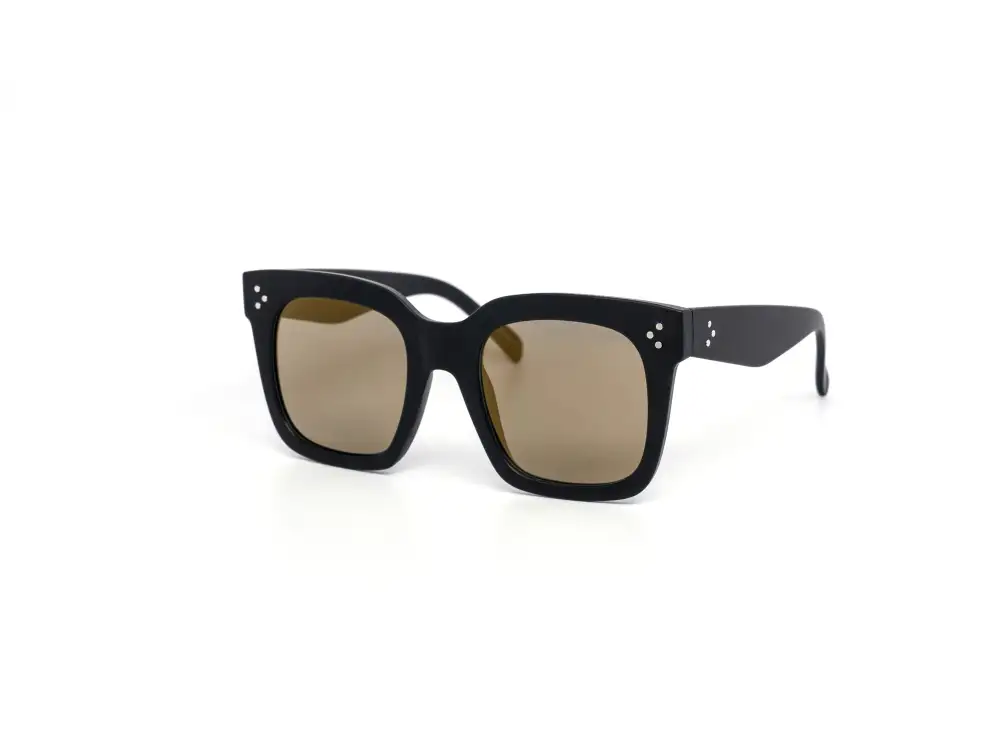 12-Pack Oversized Square Color Mirror Sunglasses