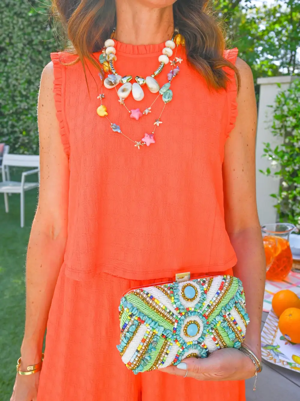 Textured Tank Top Pull On