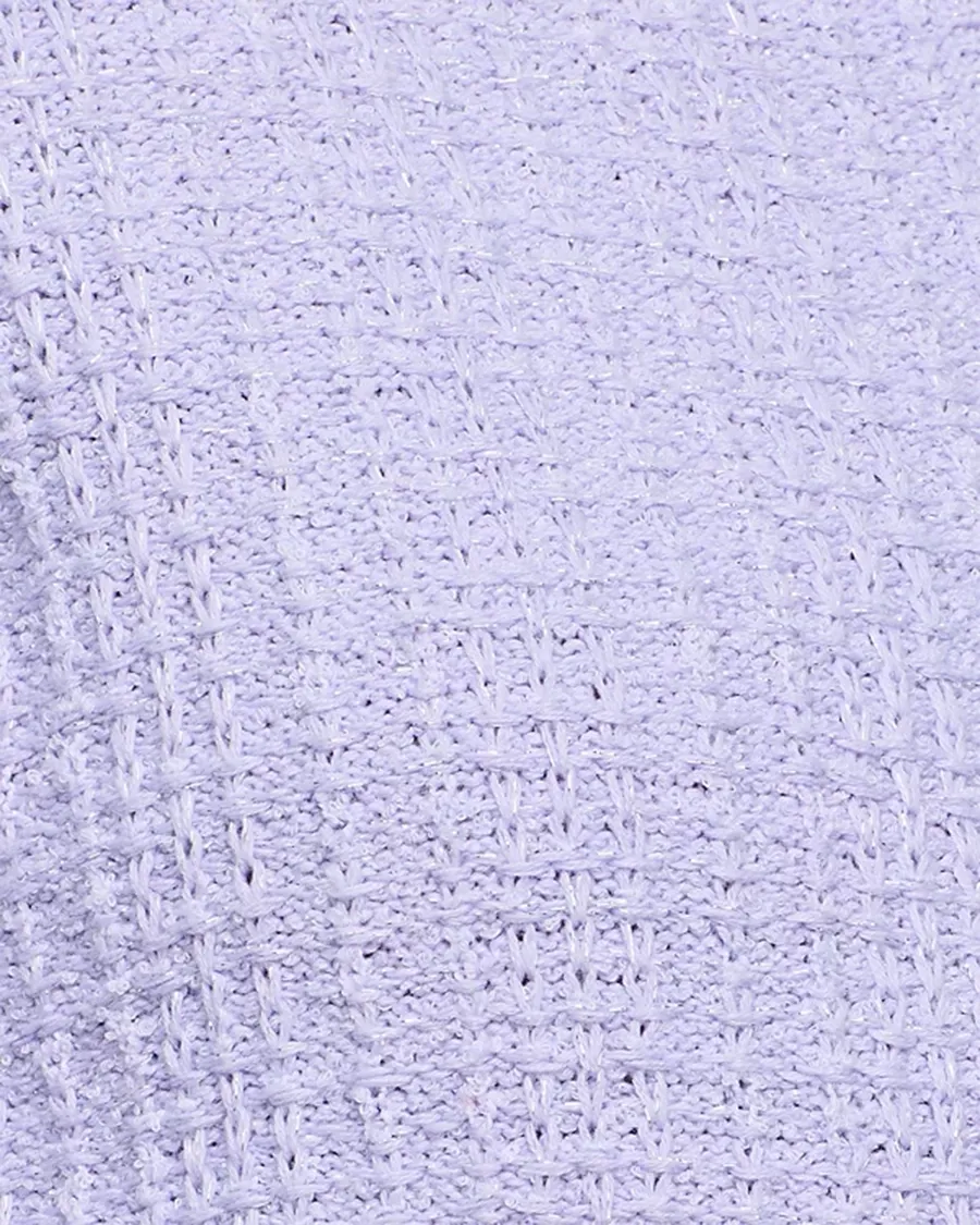 Cropped Silhouette Crewneck Cardigan