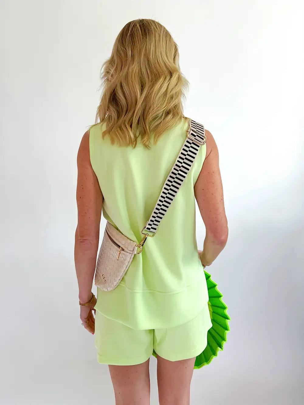 Textured Shorts Soft Drape