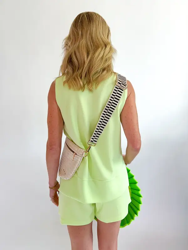 Textured Shorts Soft Drape