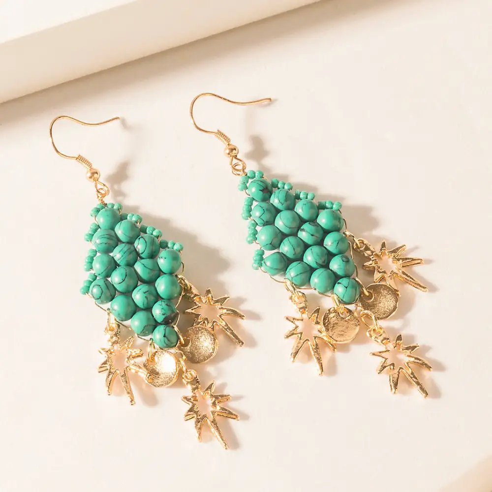 Graceful Ornate Artful Statement Earrings
