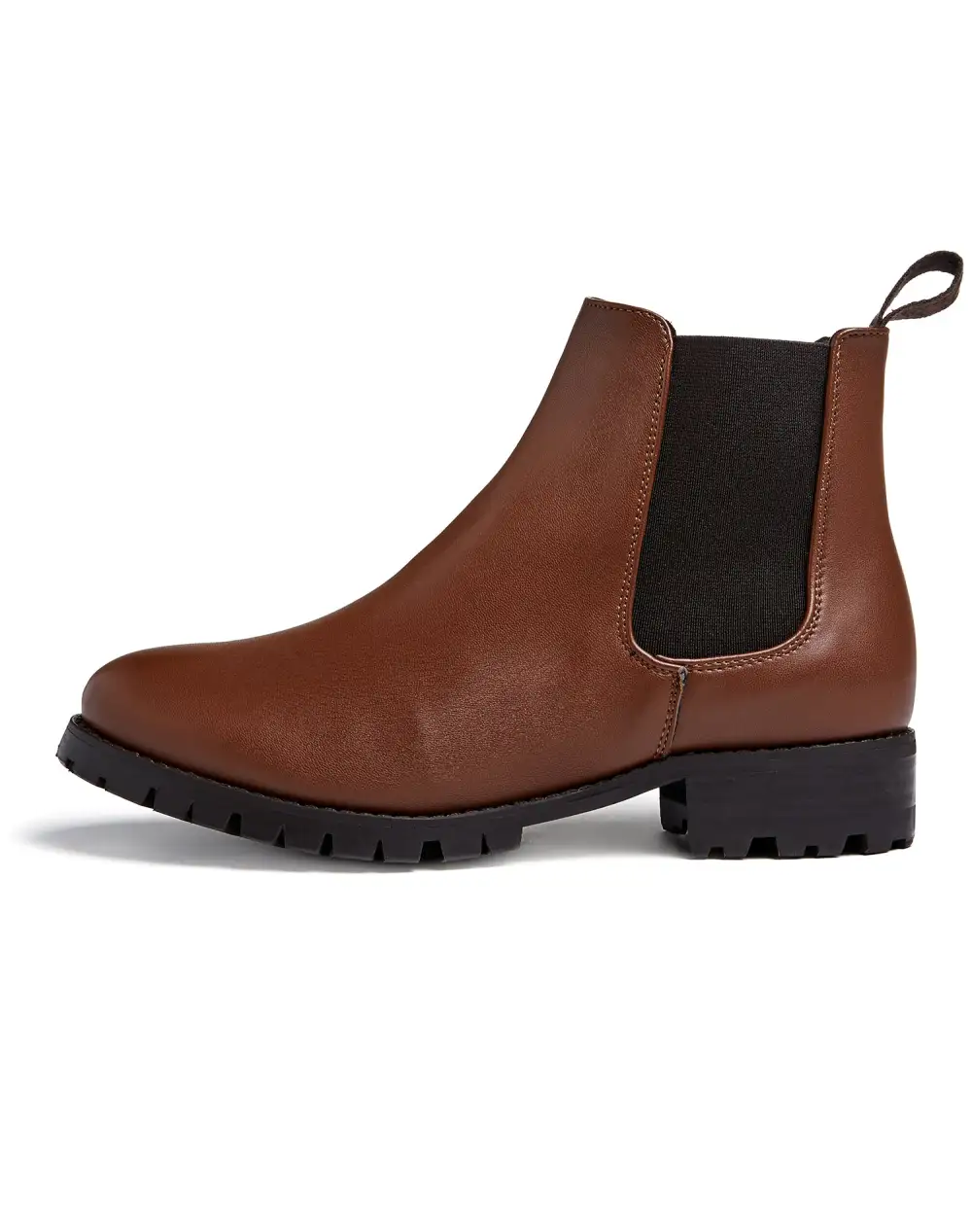 Women's Classic Country Water Resistant Vegan Leather Chelsea Boots