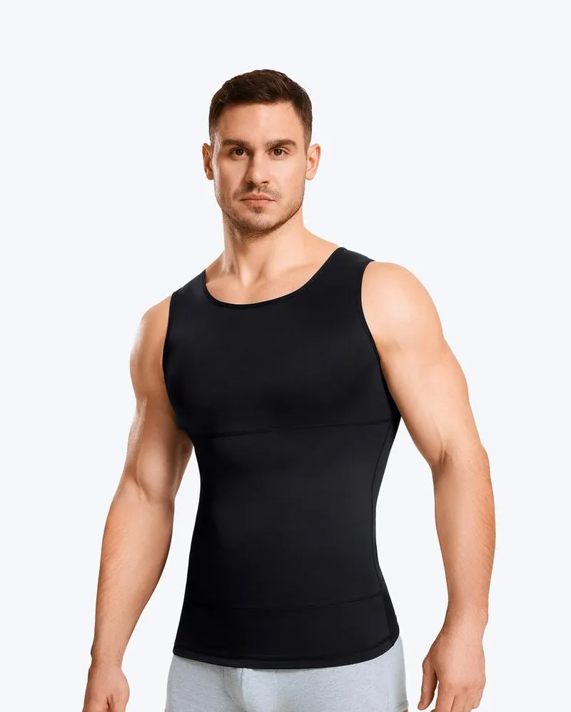 🦾 Men's Tummy Control Shapewear Tanktop – Redefine Confidence, Redefine Comfort 🔥 Sculpt Your Best Shape. Feel Strong. Look Sharp.