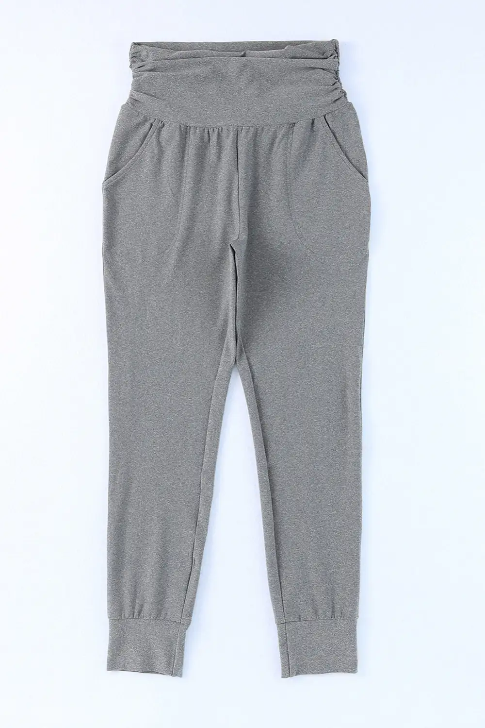 Layered High Waist Wide Leg Pants