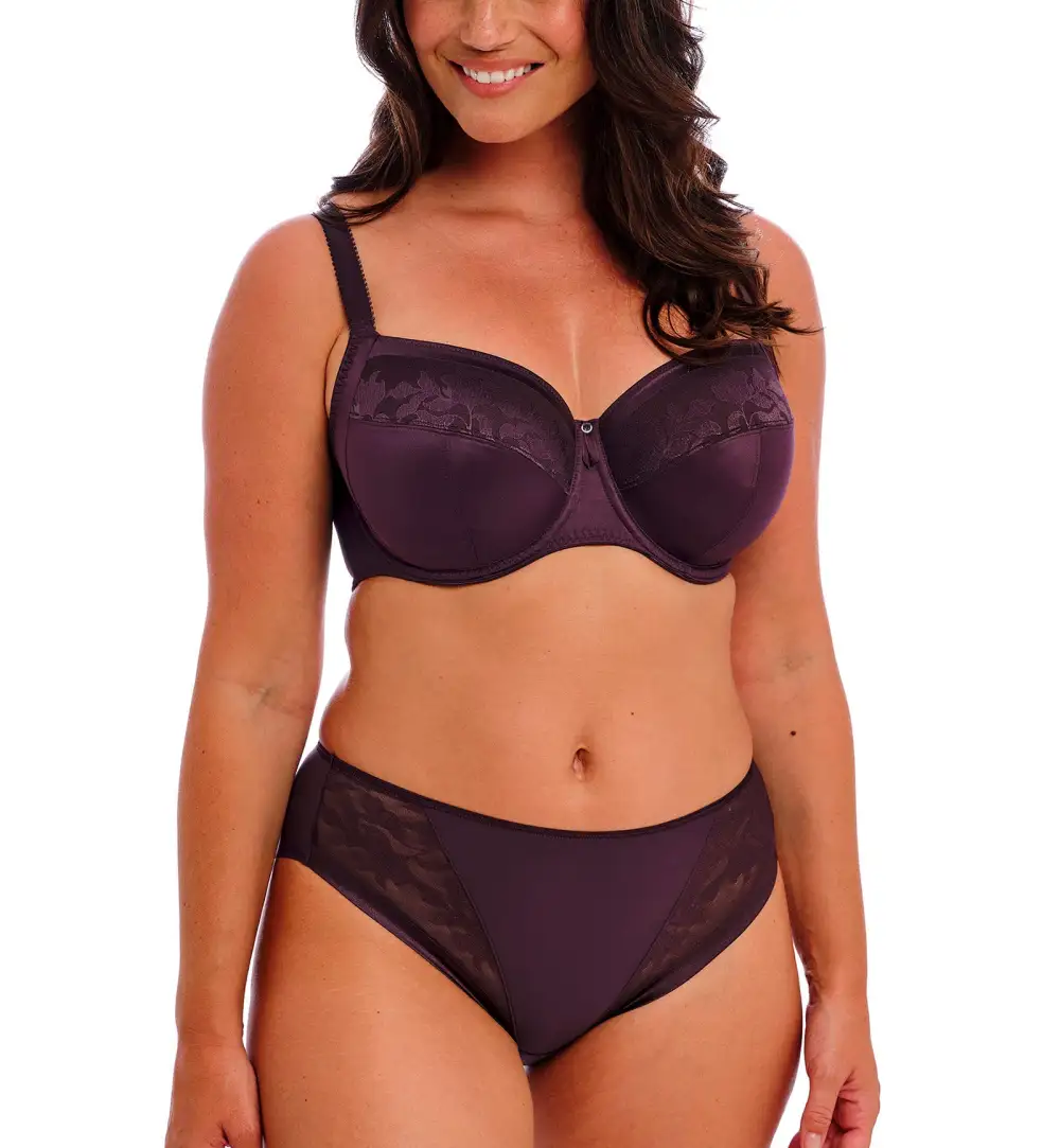 Classic Mid-Rise Cotton Floral Full-Coverage Brief Panty
