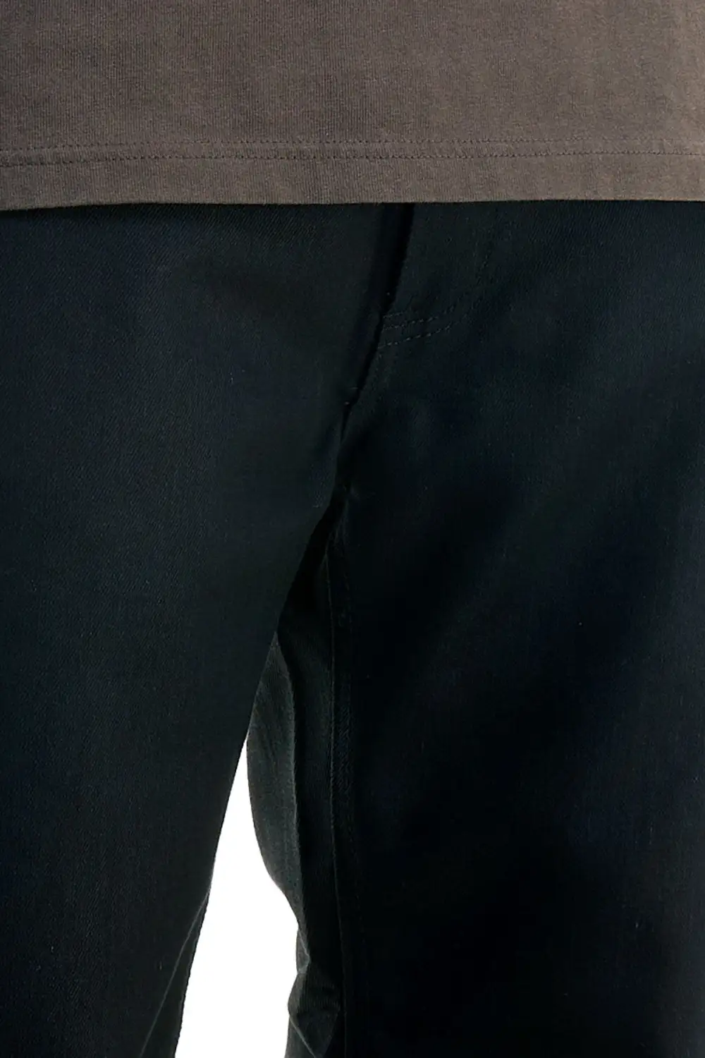 Men's Raw Hem Stretch Relaxed Jeans