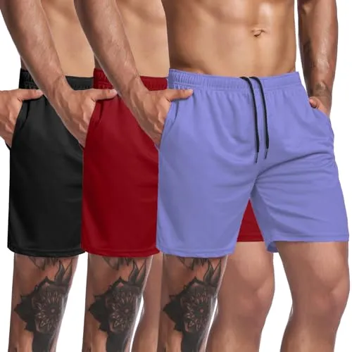 Workout Shorts with Pocket Tank Top