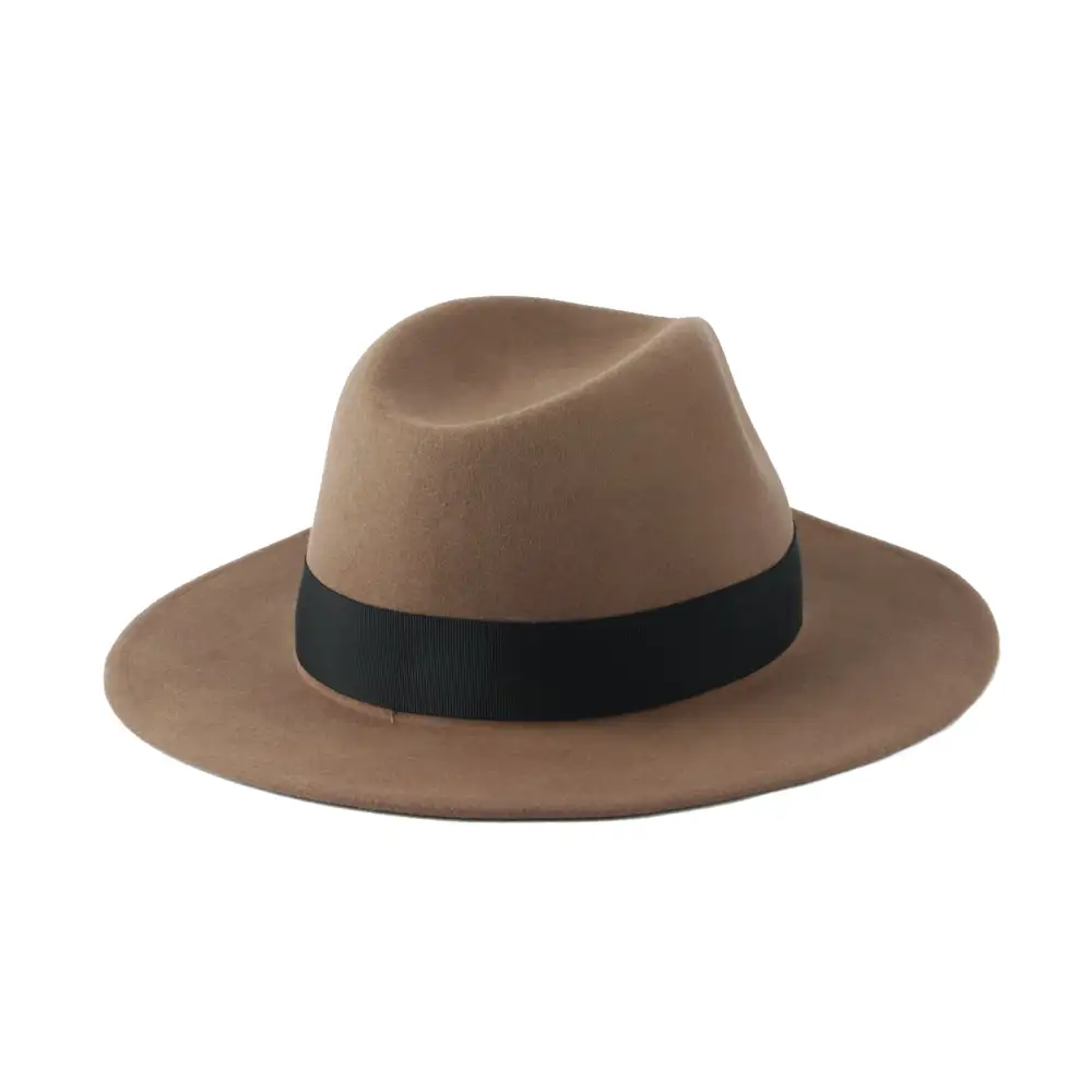 Wide Brim Fedora Panama Sun Hat