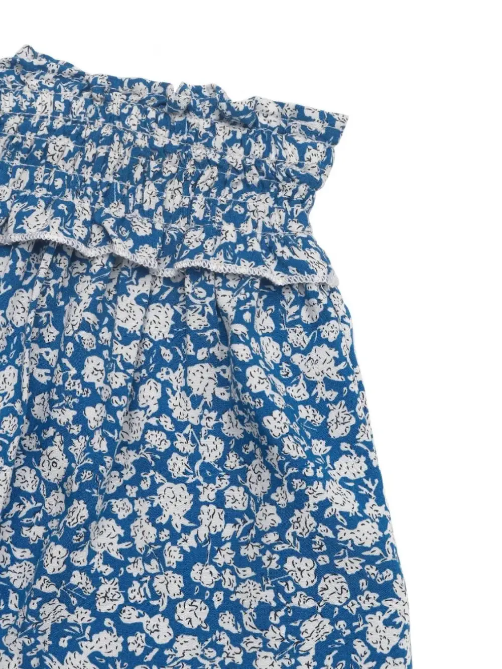 Relaxed Printed Tassel Skirt
