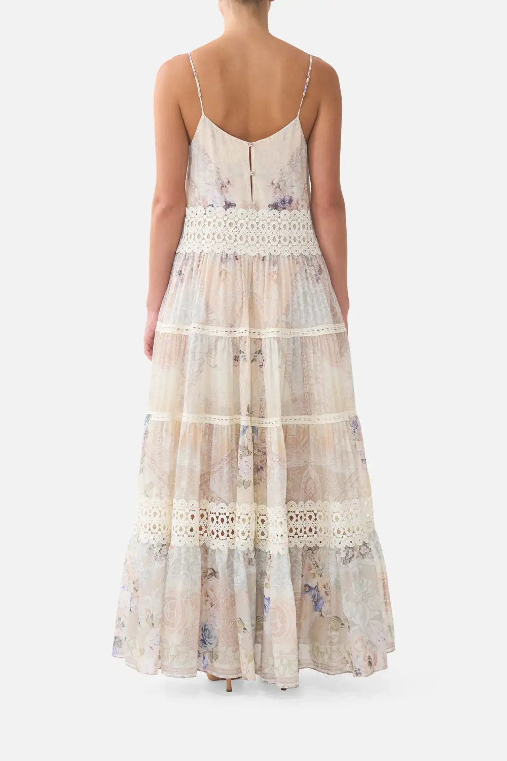 Trapeze Tiered Dress