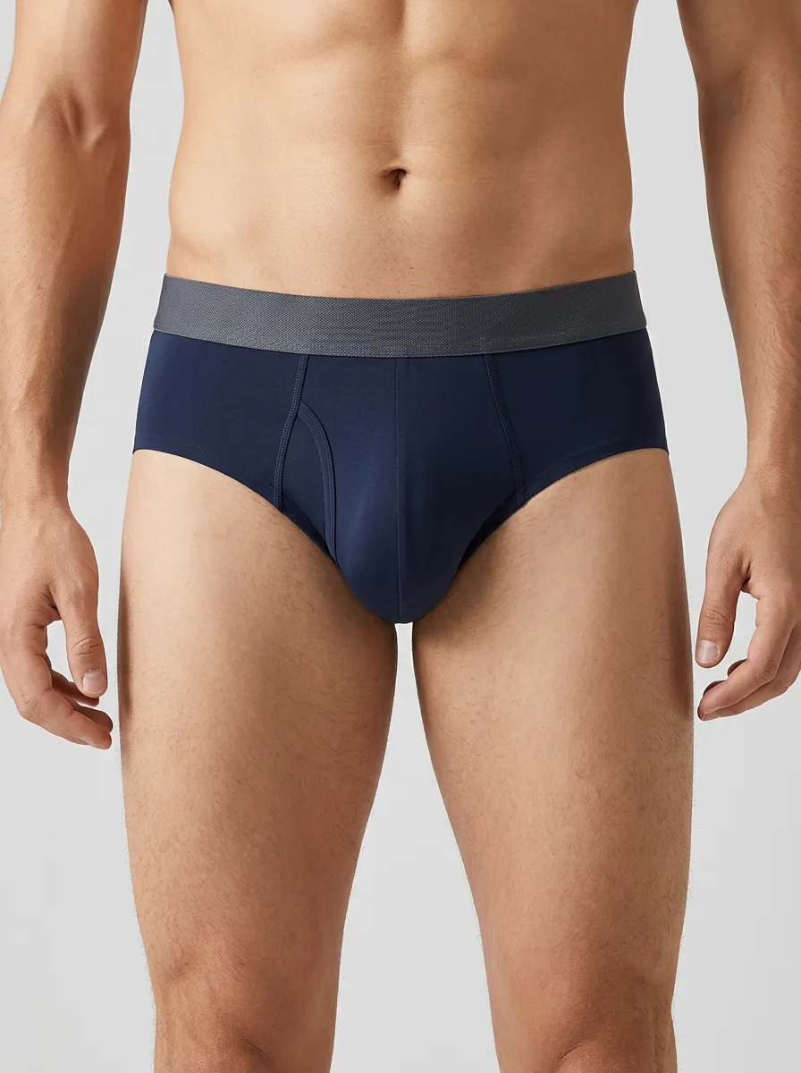 Elastic Waistband Briefs