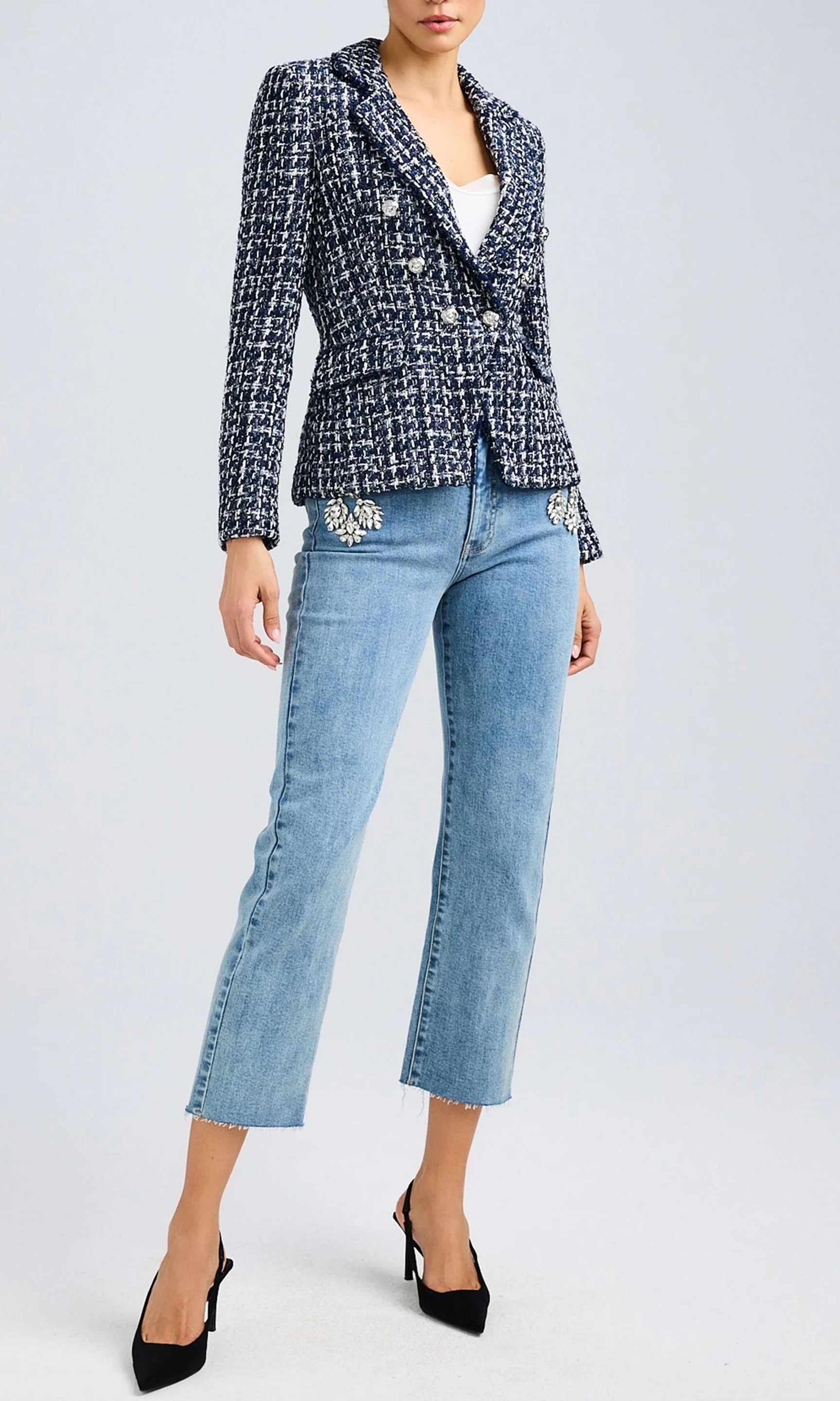 Tweed High-End Suit Jacket