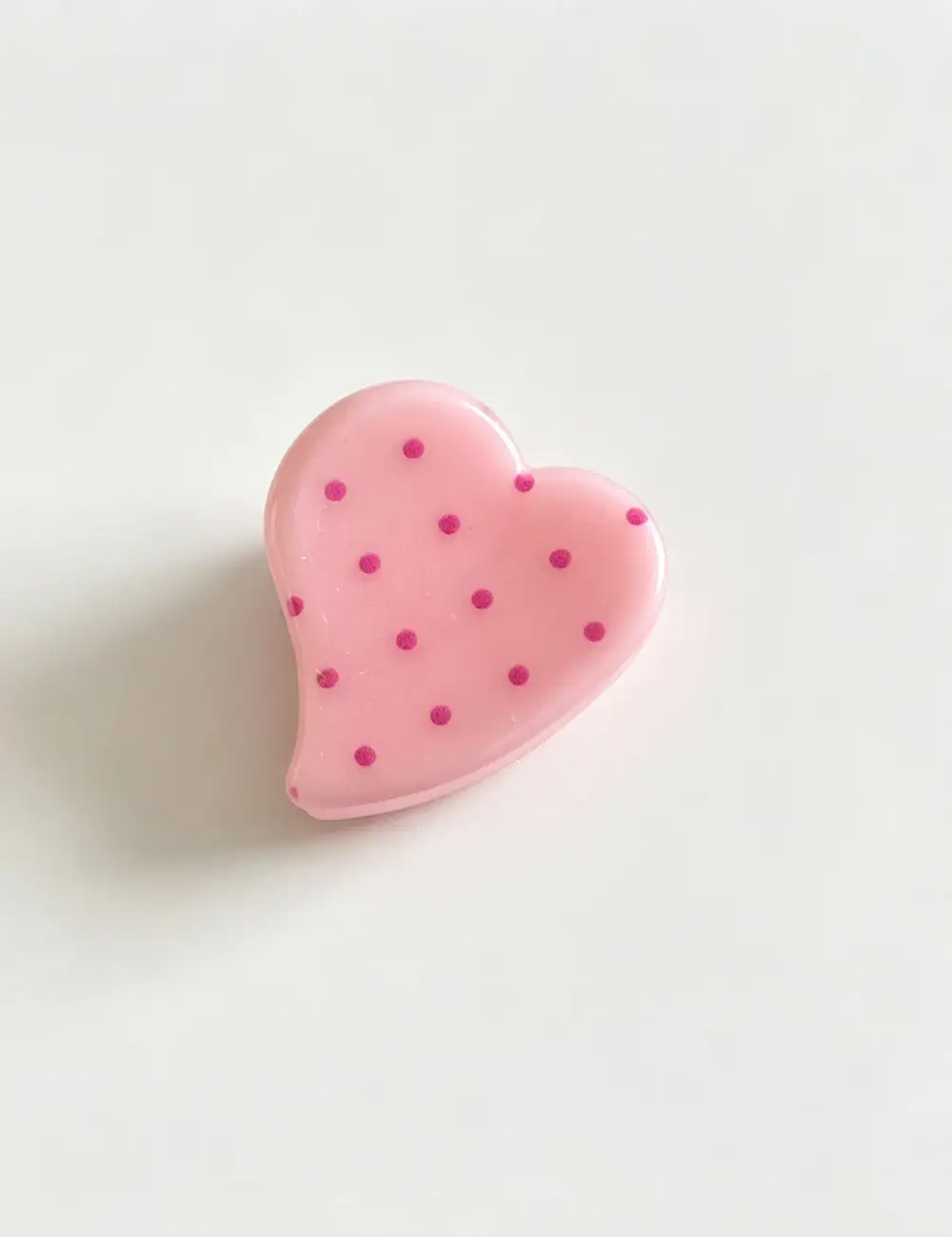 Heart Shape Dots Mini Hair Hair Claw Clip