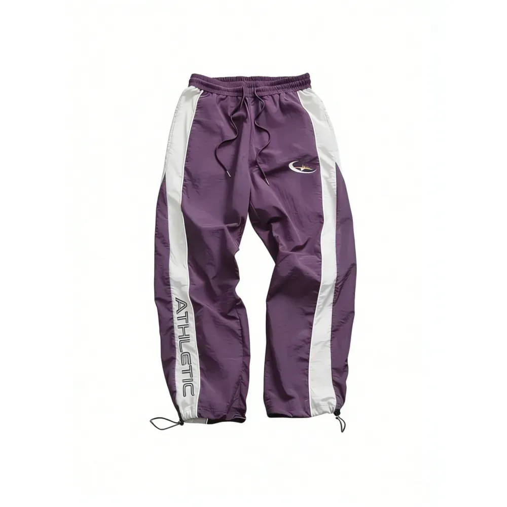 Unisex Casual Printed Elastic Cuff Sport Pants
