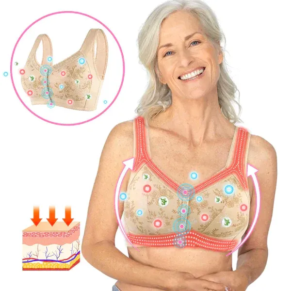 3PC-Detoxifying Lymphatic Vibrating Bra